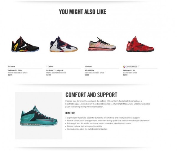 What Nike.com (and Others) Can Teach You About Building Persuasive Product Pages image Nike Product Page Additional Information 1 e1408125508431 600x510