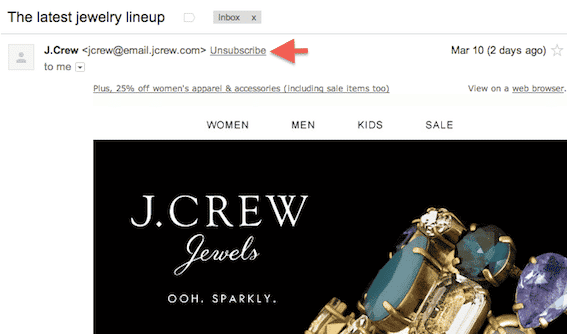 The Plot Thickens: Give Gmail’s Omnipresent Unsubscribe Button a Chance