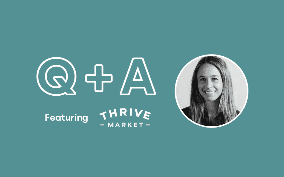 Rethinking Personalization: Q&A with Thrive Market’s Lindsay McGovern